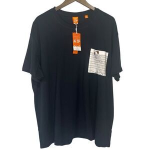 CON.STRUCT Project Paw Short Sleeve T-Shirt Mens XL Black Dog Save the Animals